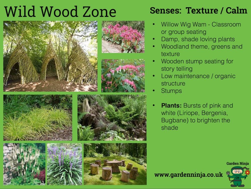 sensory garden wild wood