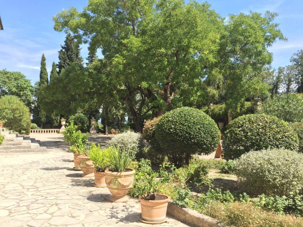 Very few gardens are baked all day in Sun