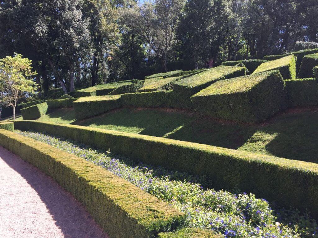 Box chaos at Marqueyssac