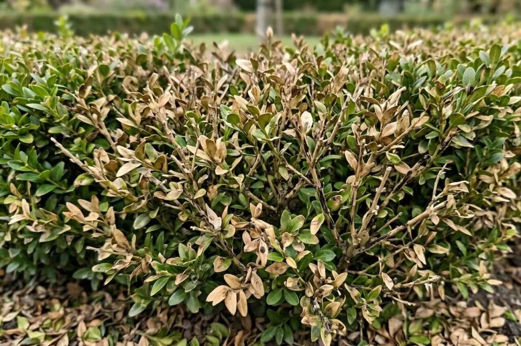 Box blight and cures