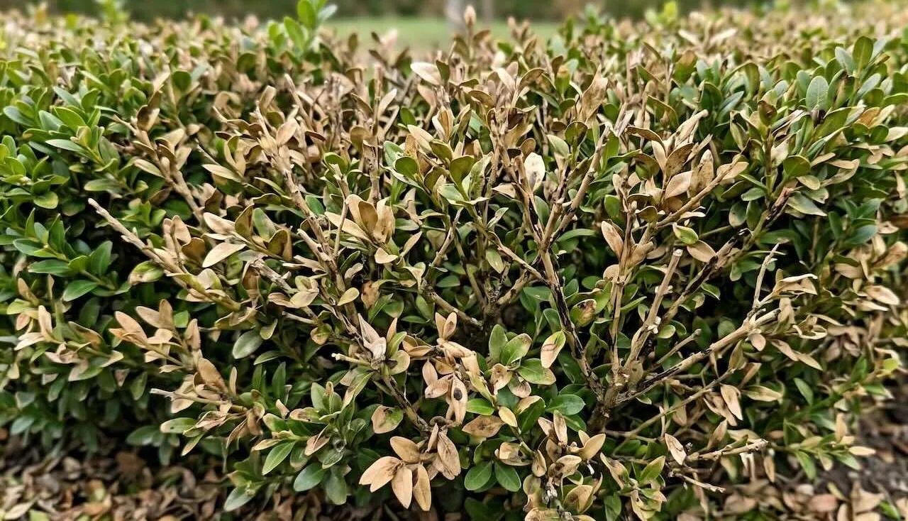 Box blight and cures