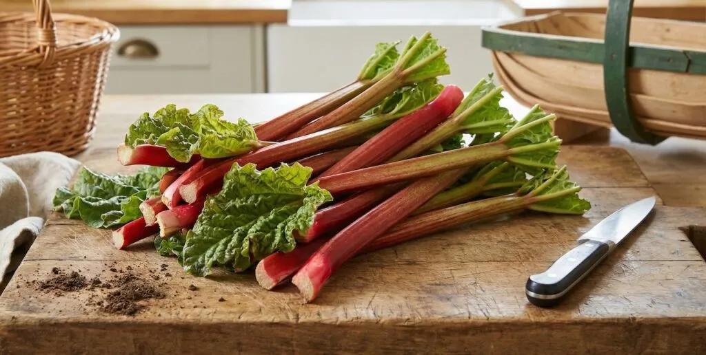 Rhubarb forcing
