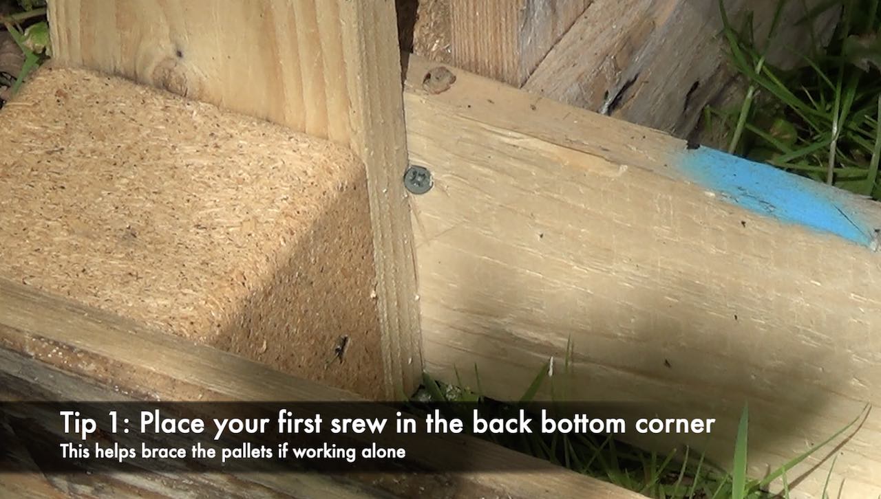 How to Build a Compost Bin Out of Used Wood Pallets — kitchen plot