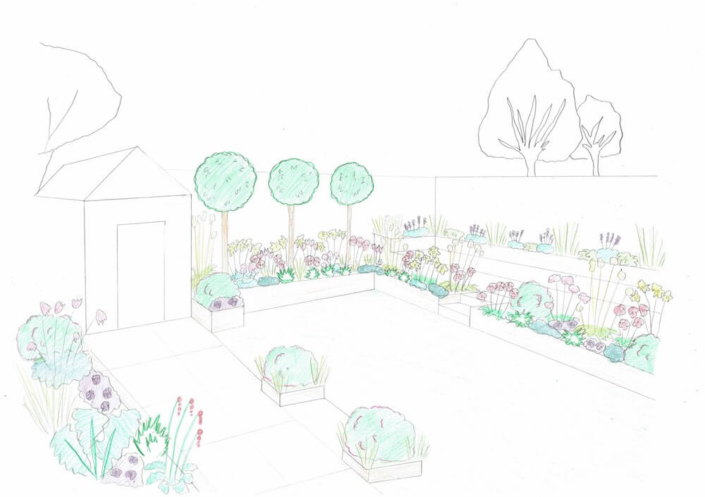 Family friendly garden design