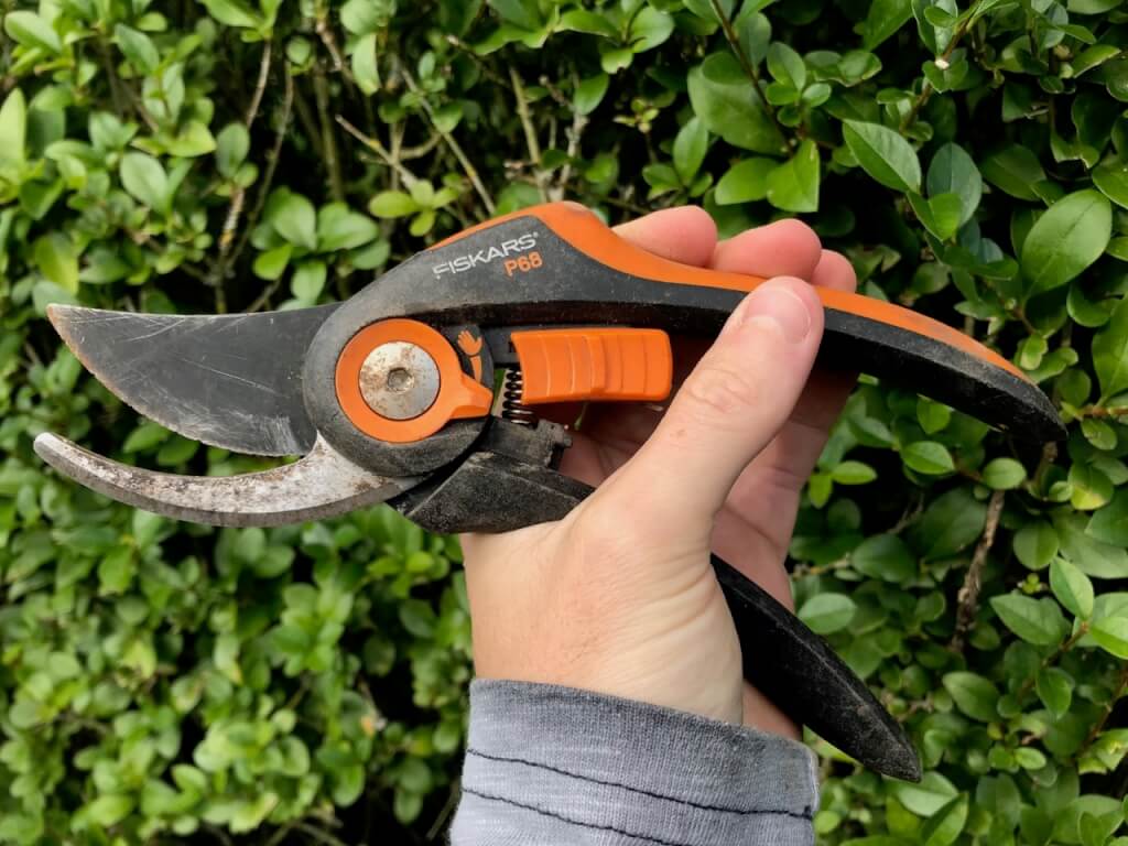 Bypass secateurs