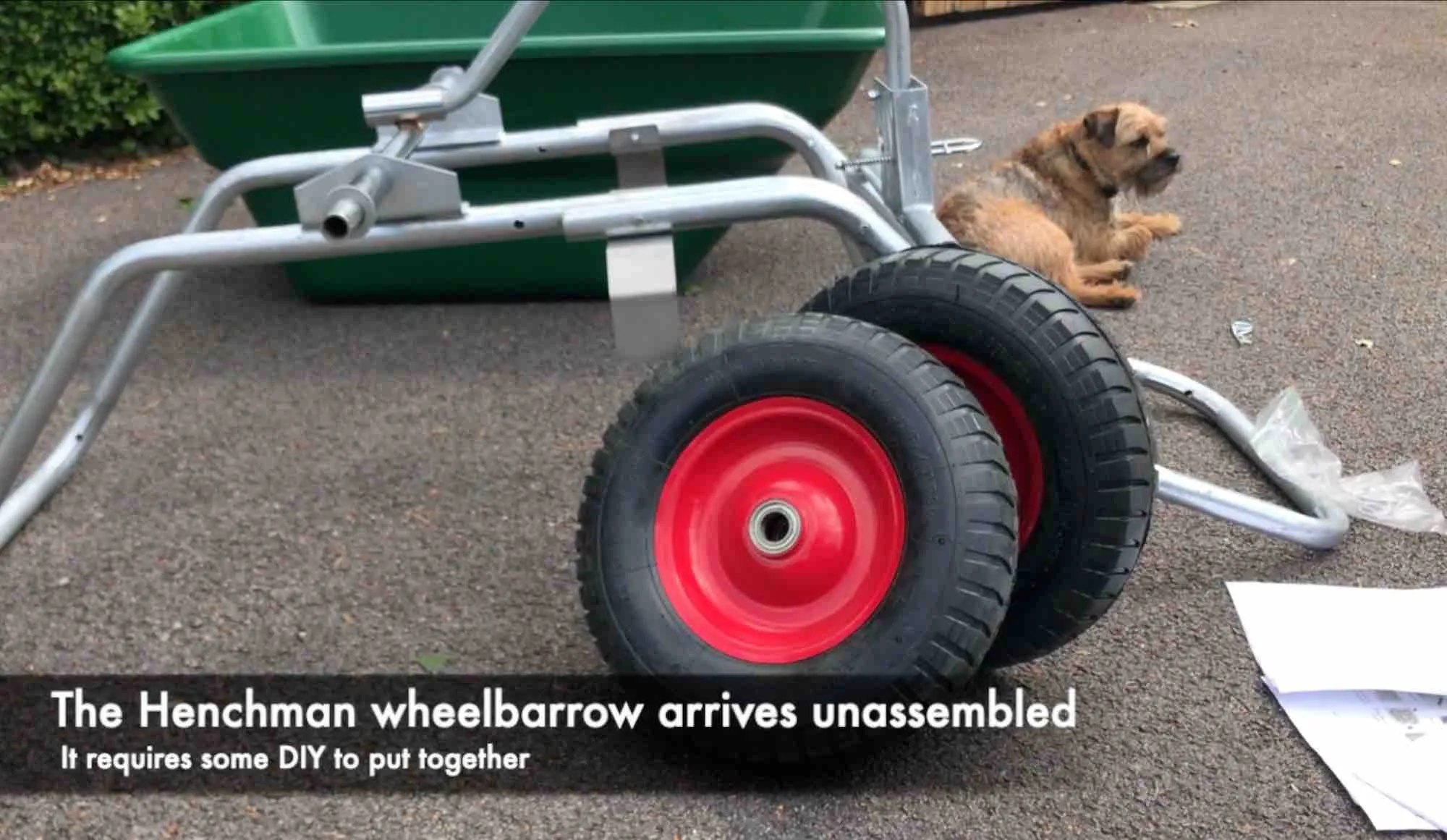 Wheelbarrow review; could the Henchman 350 large heavyduty wheelbarrow make gardening easier