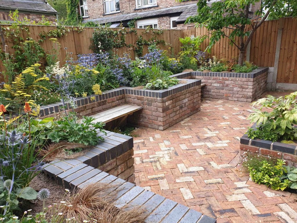 Town house garden makeover