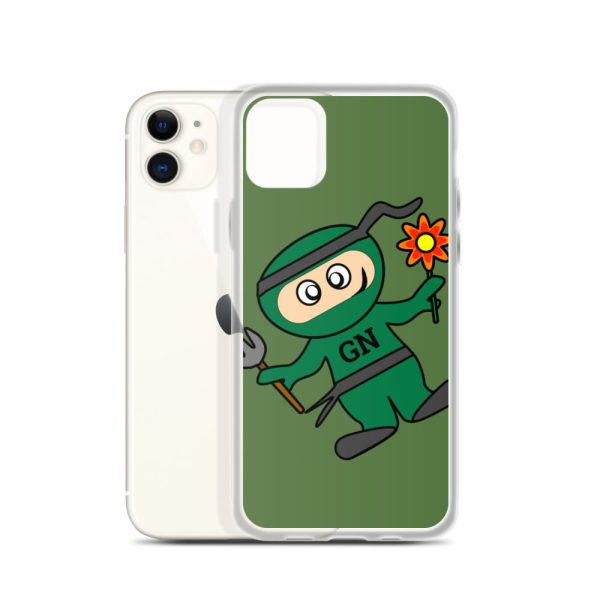 Garden Ninja mobile phone cover merchandise