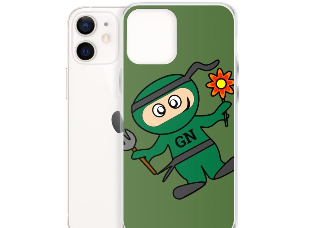 Garden Ninja mobile phone cover merchandise
