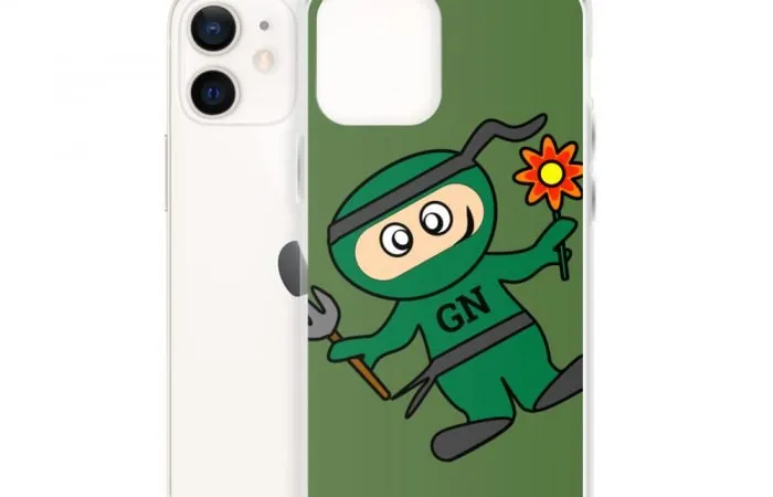 Garden Ninja mobile phone cover merchandise