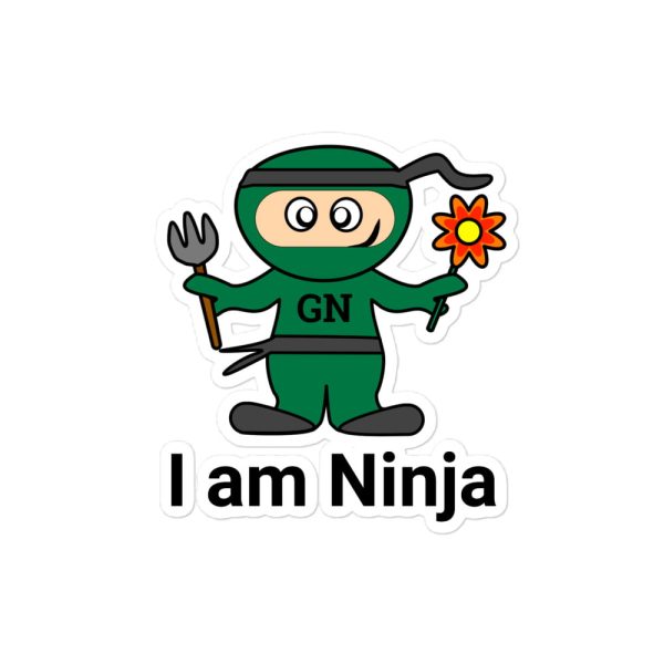 Garden Ninja stickers - Image 3