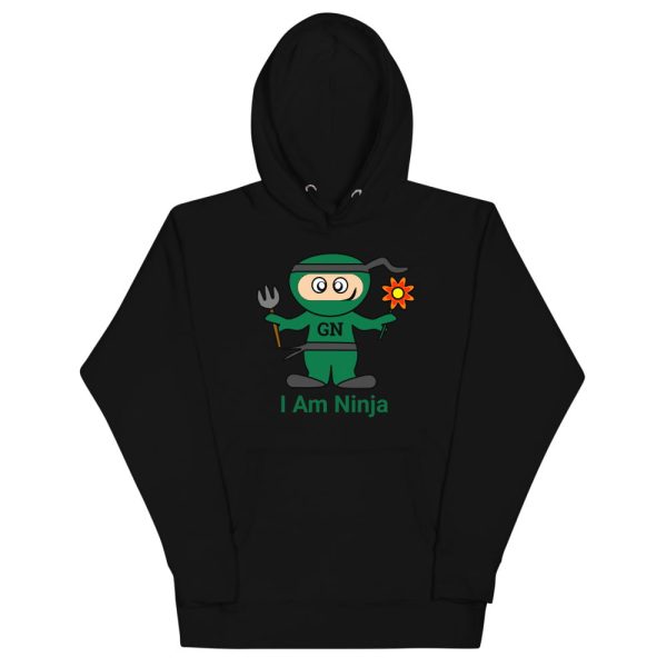 Unisex Garden Ninja Hoodie - Image 8