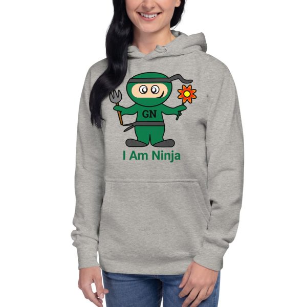 Unisex Garden Ninja Hoodie - Image 2