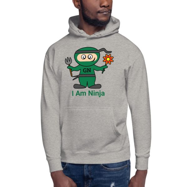 Unisex Garden Ninja Hoodie - Image 4