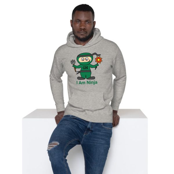 Unisex Garden Ninja Hoodie - Image 6