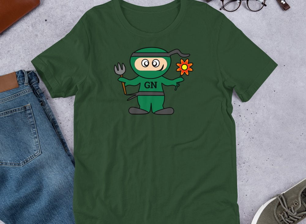 Garden Ninja t shirt merchandise