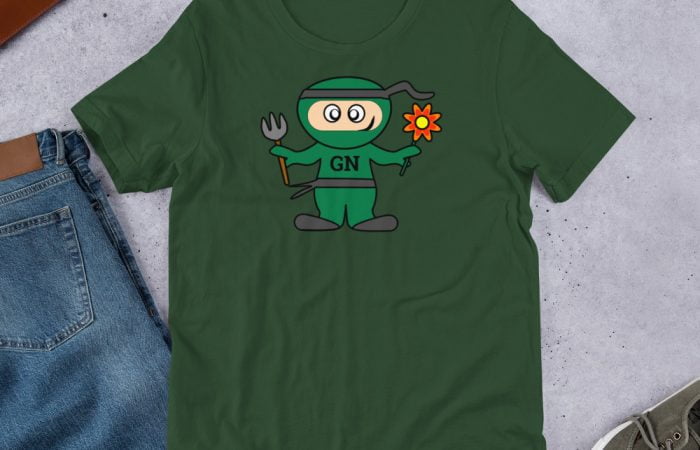 Garden Ninja t shirt merchandise
