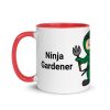 Garden Ninja Mug with Colour Inside - Image 6