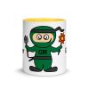 Garden Ninja Mug with Colour Inside - Image 17