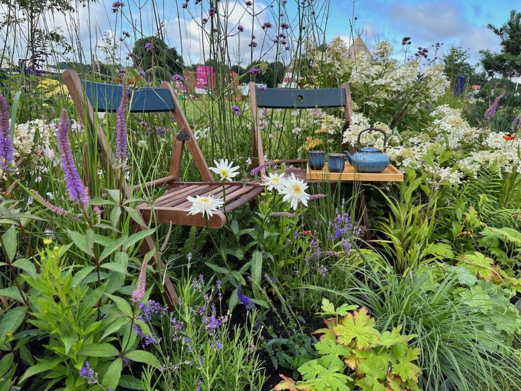 Wigan and Leigh hospice border at RHS tatton