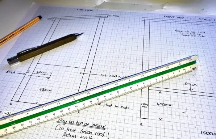 A scale ruler