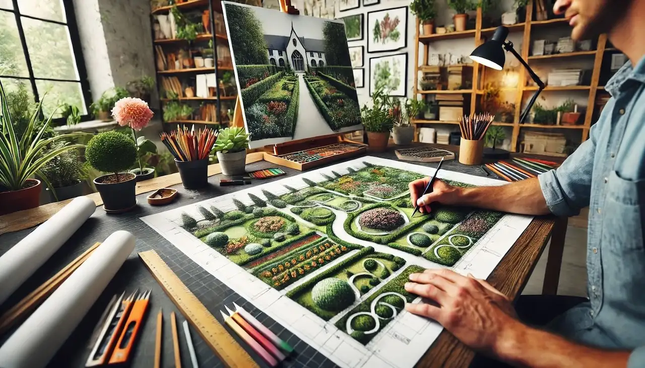 Garden design templates online