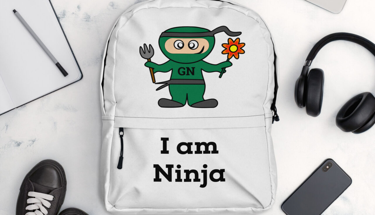 Garden ninja backpack