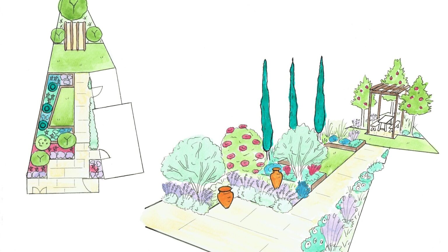 How to Design a Triangle Shaped Garden: Expert Solutions for Awkward ...