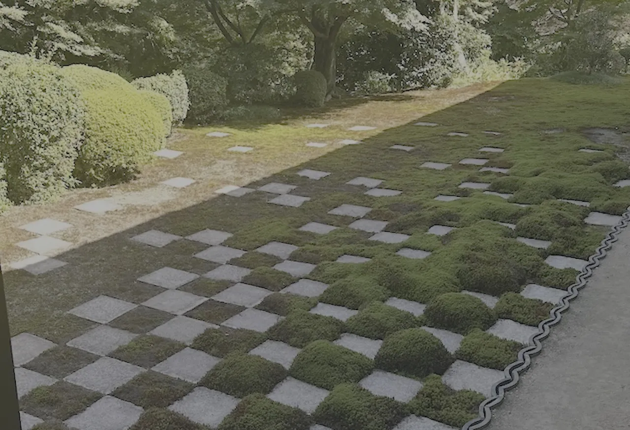 Moss gardens in Japan at Tofukuji temple