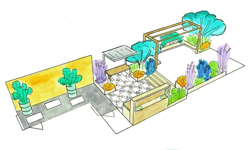 How to design garden paths