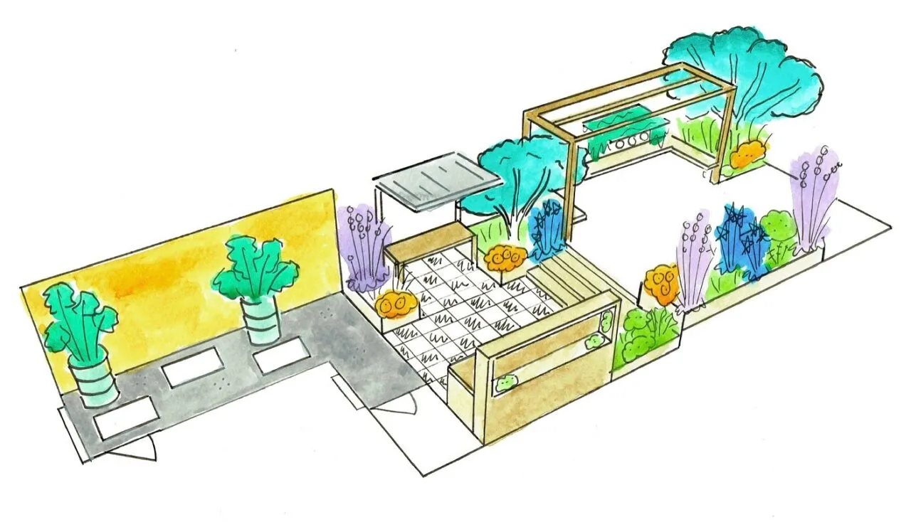 How to design garden paths