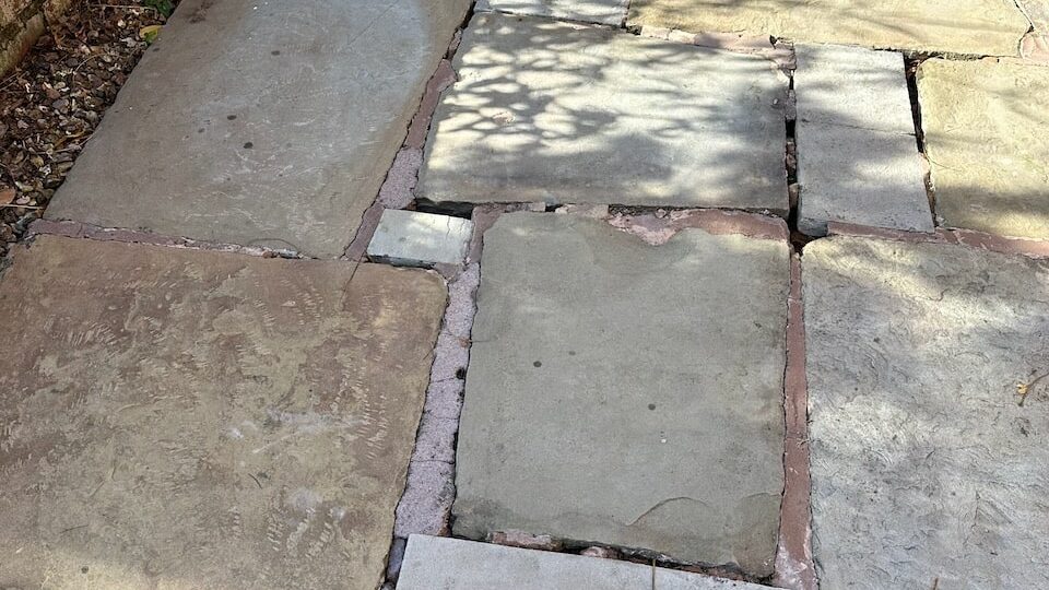 Poor jointing and mortar