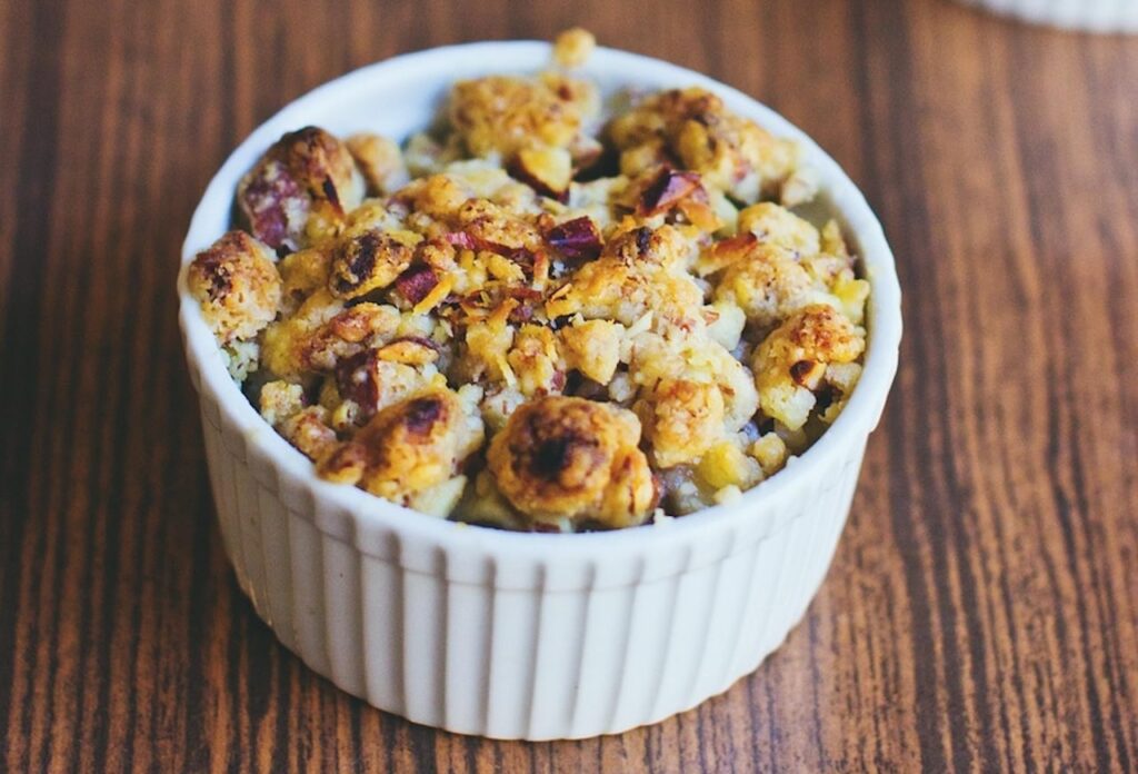 Apple crumble recipe