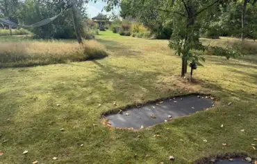 Watering lawns in a heatwave