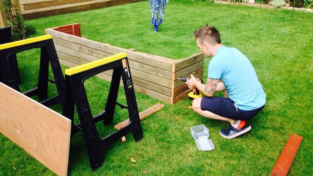 Garden Ninja creates a grow your own raised bed