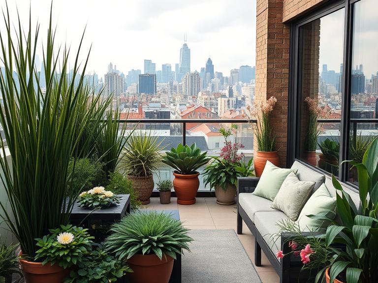 How to design a balcony garden