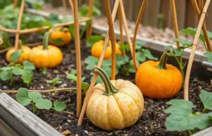 How to support pumpkins