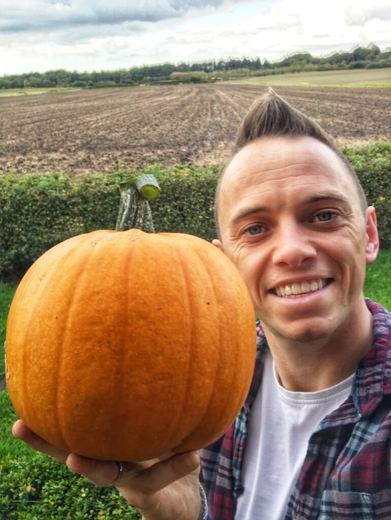 Lee burkhill pumpkin harvest