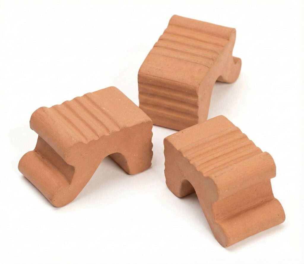 Terracotta pot feet