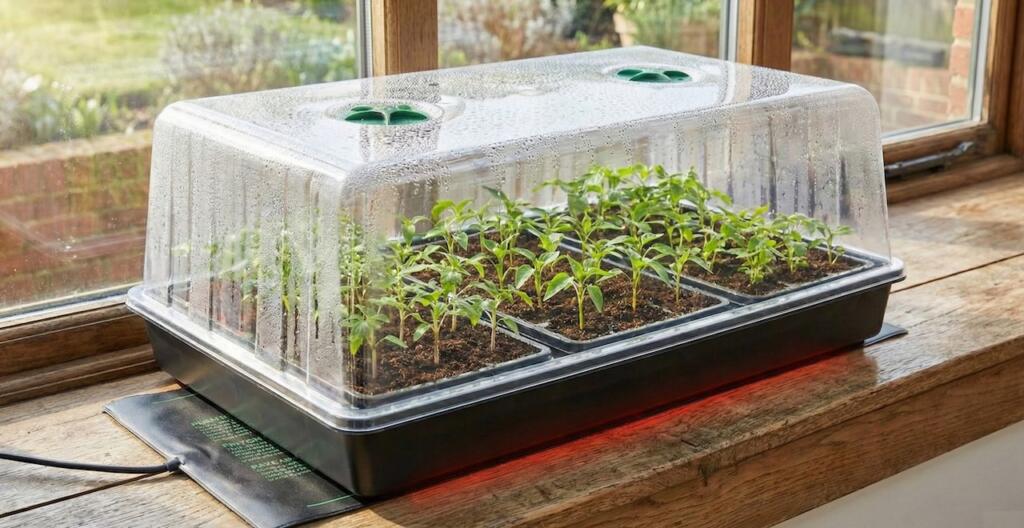 Growing seeds in february