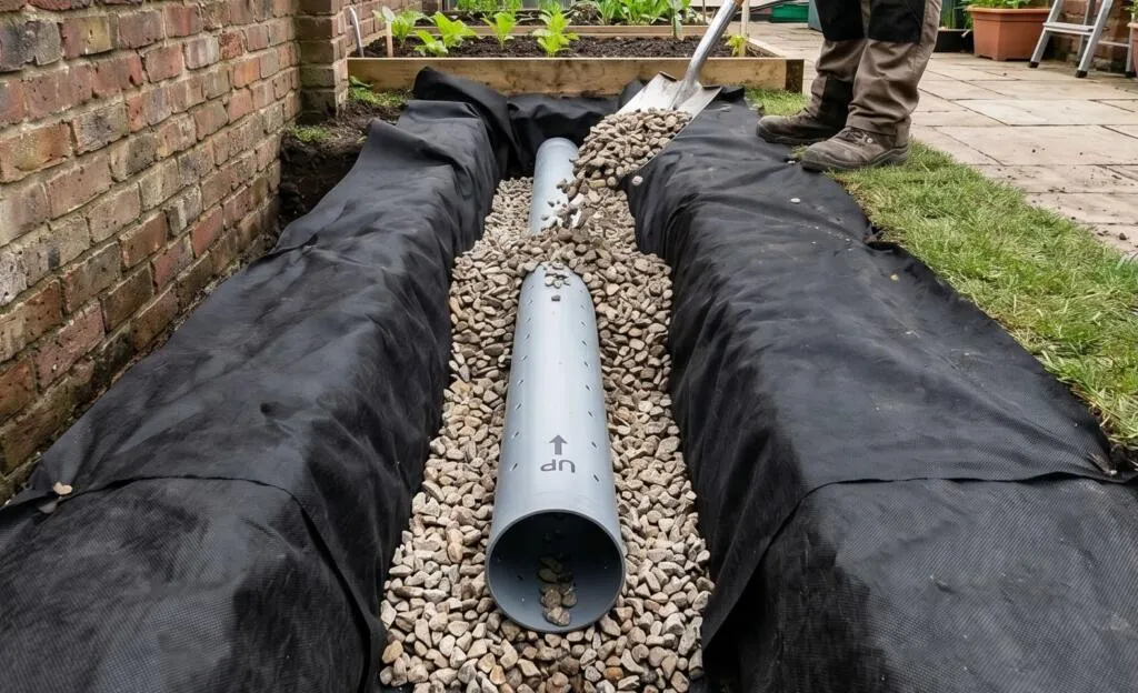 A french drain