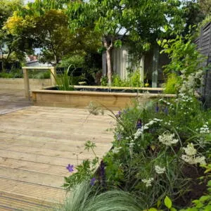 How to design a sloped garden