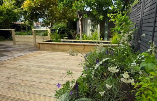 How to design a sloped garden