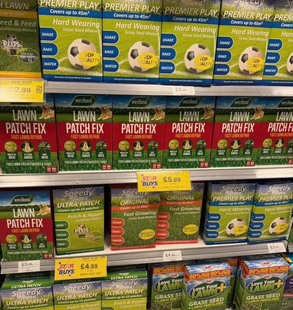 Hard wearing lawn seeds